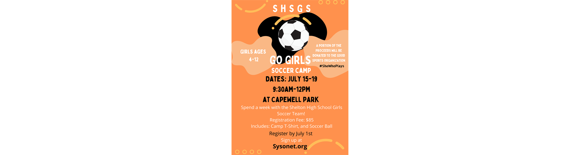Go Girl Soccer Camp